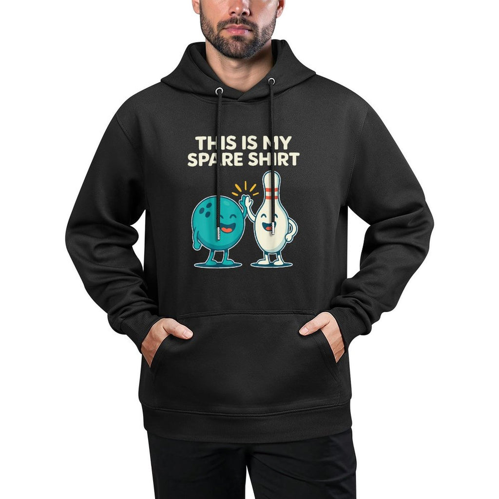 Cool Bowling Men Dad Bowler Fun Crazy Best Funny Bowling Durable Construction Hoodie