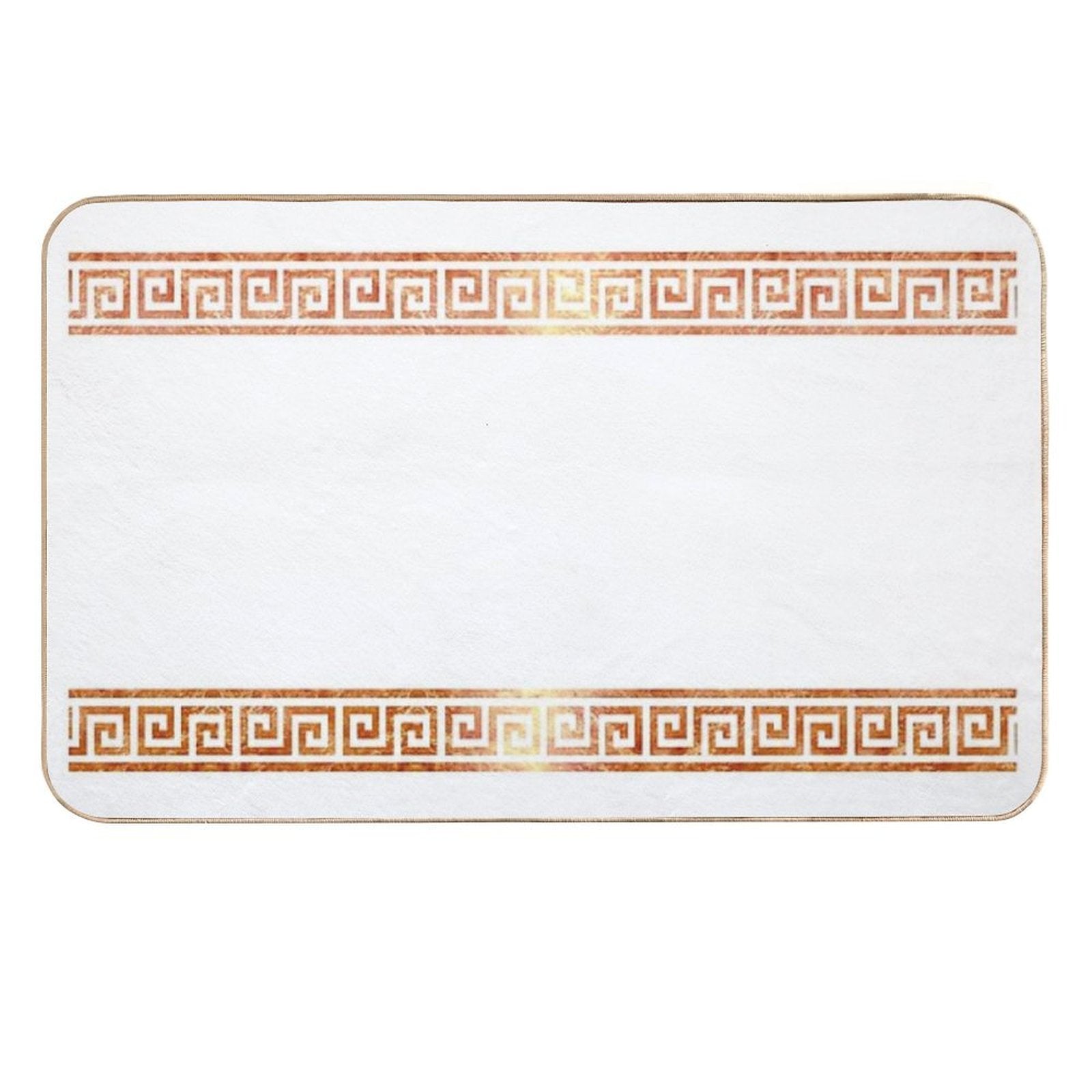 Greek Geometric Pattern  Multi-Purpose Bath Mat