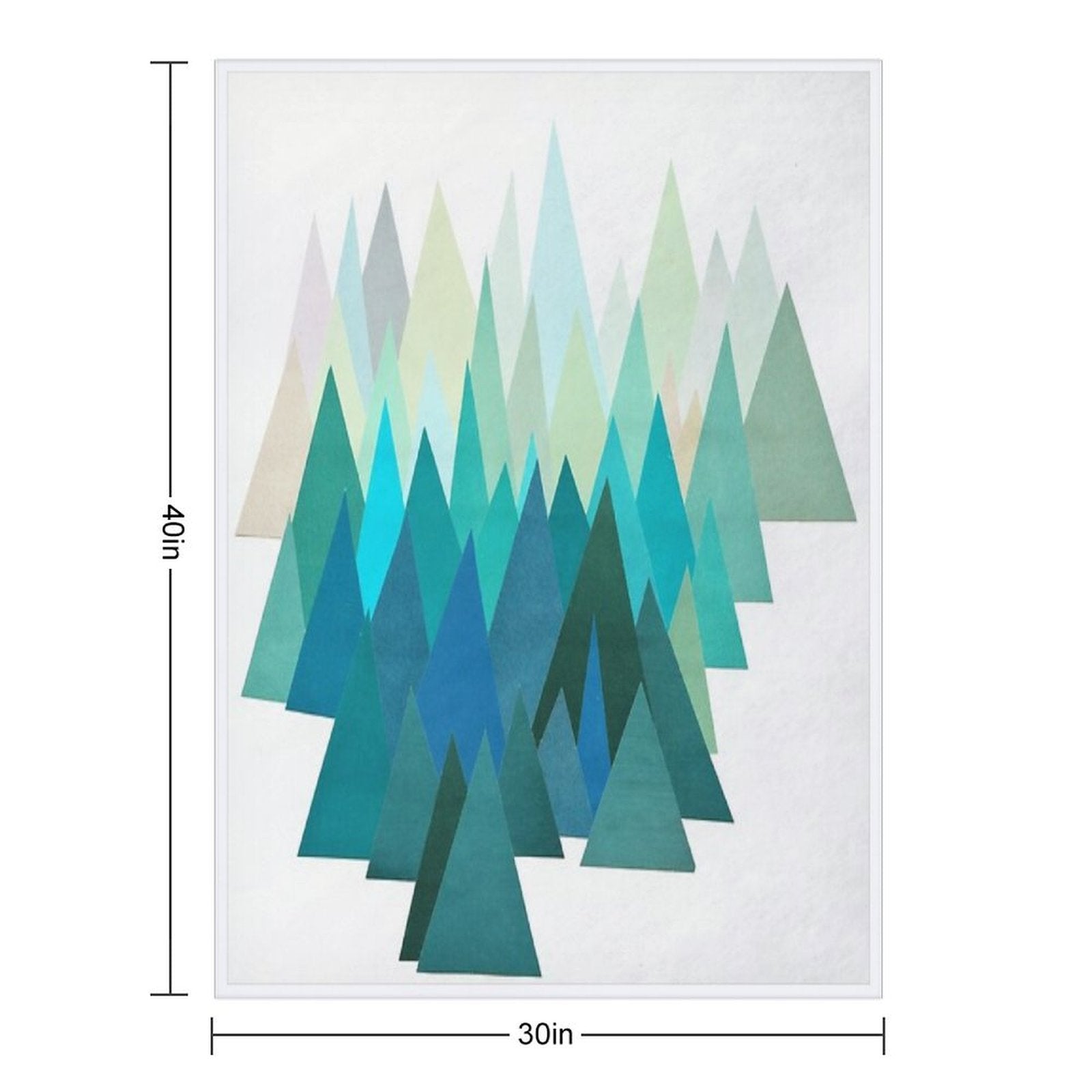 Cold Mountain Velvety-soft Throw Blanket