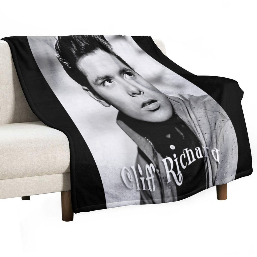 Cliff Richard Velvety-soft Throw Blanket