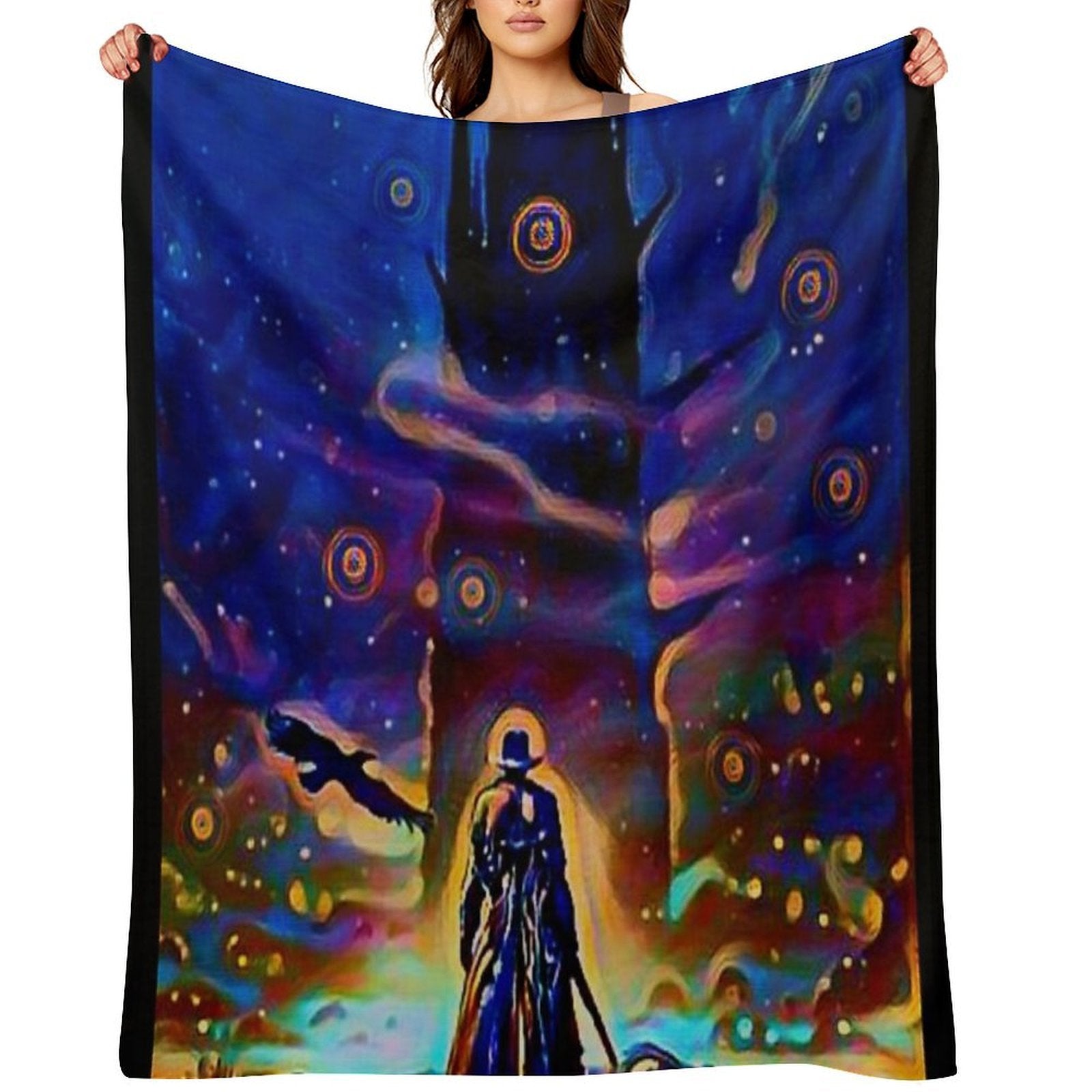 The Dark Tower Gunslinger, Stephen King Fan Machine-washable Throw Blanket