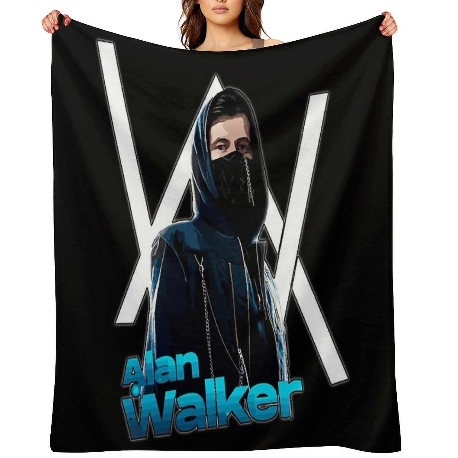 Alan Walker Travel-friendly Throw Blanket