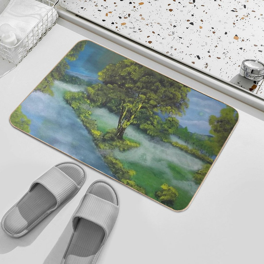 The Morning Dew  Pet-Safe Bath Mat