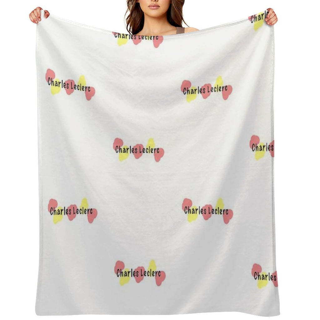 Charles Leclerc - Looks Like Water Colour Easy Care Throw Blanket