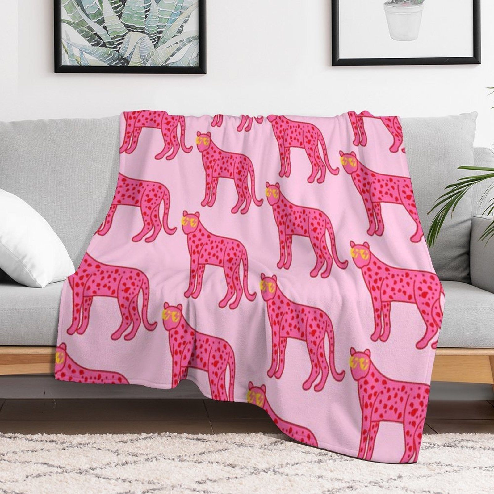 Cheetah Xoxo Multi-functional Throw Blanket