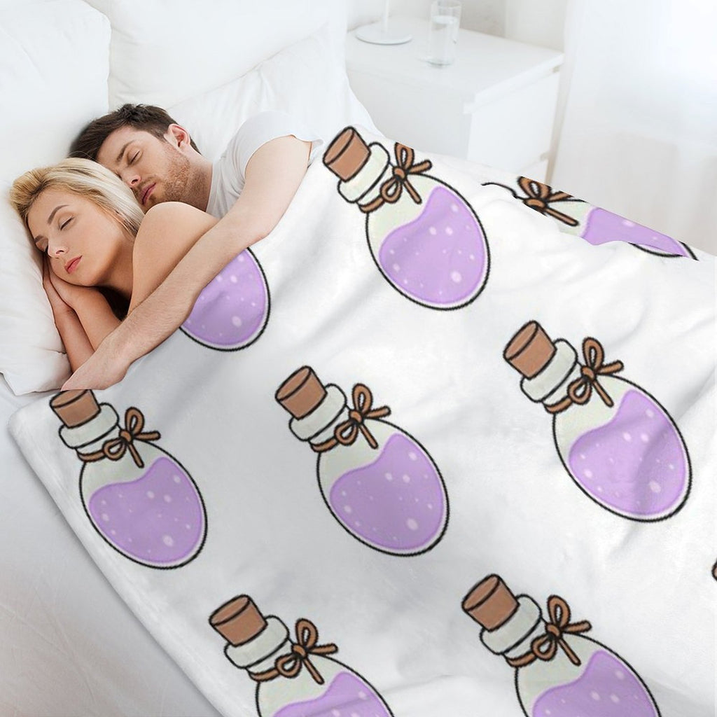 Lavender Potion Durable Throw Blanket