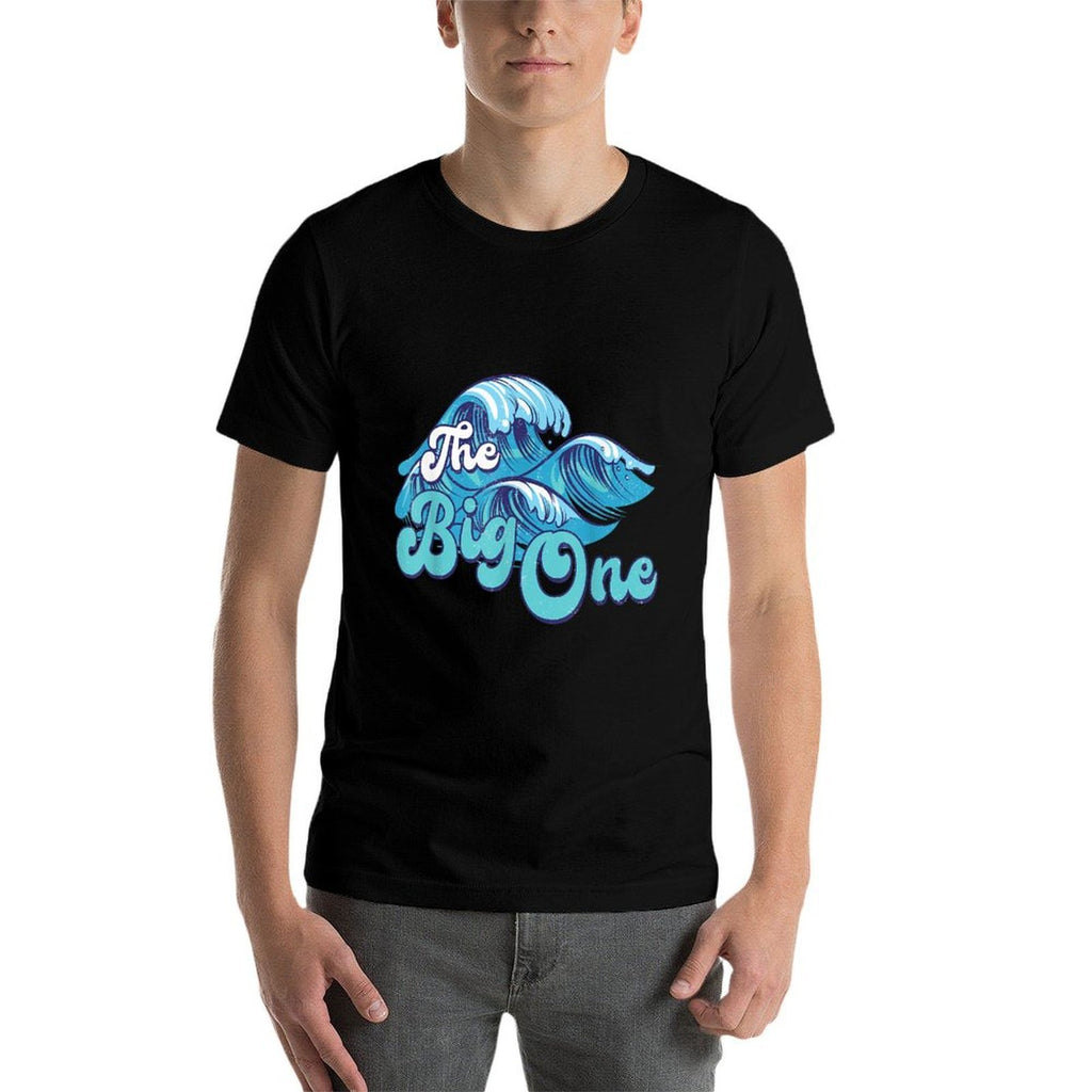 The Big One Surf Birthday Beach Theme Family Matching  Odor-resistant T-Shirt