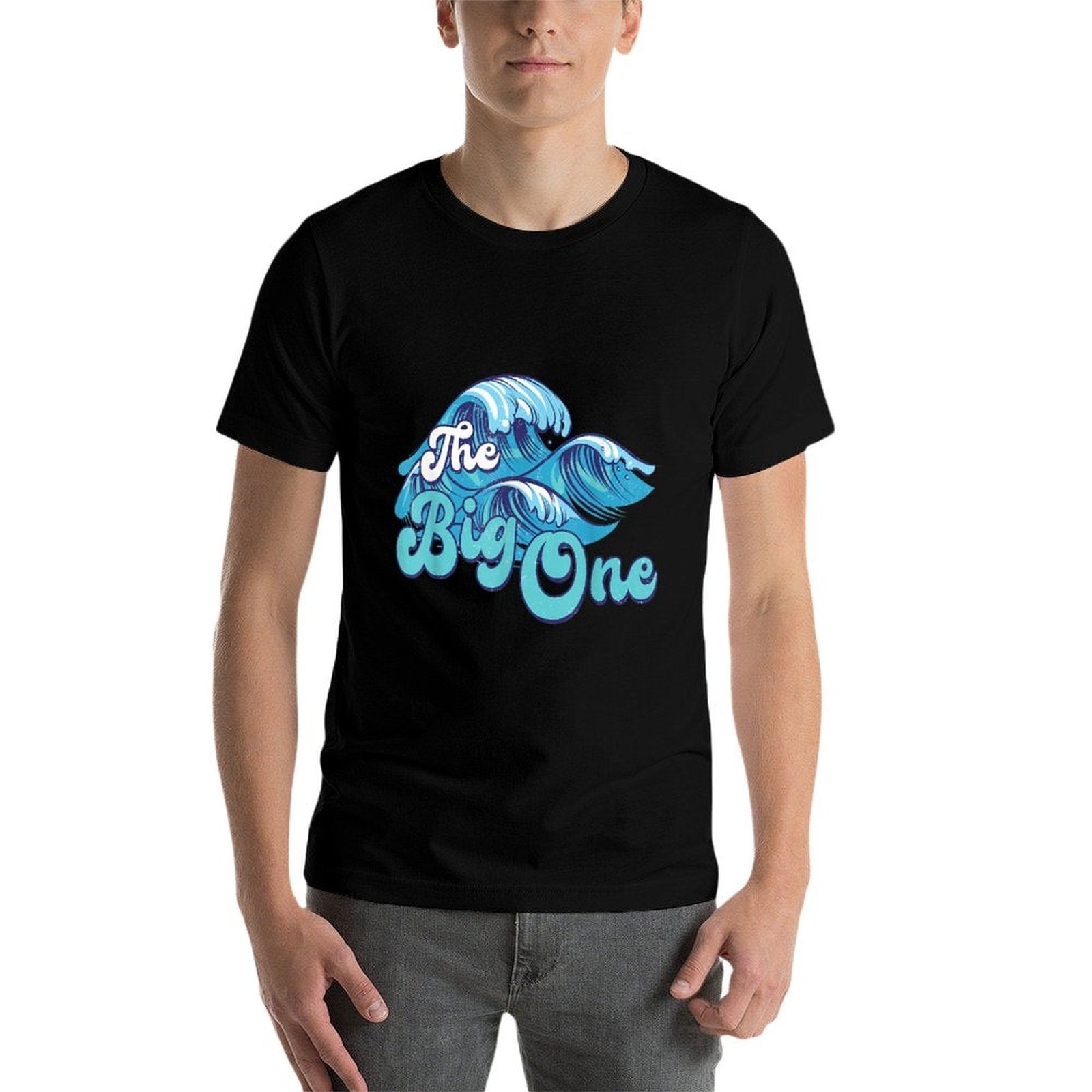 The Big One Surf Birthday Beach Theme Family Matching  Odor-resistant T-Shirt