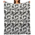 Bat Pattern Wrinkle-free Throw Blanket