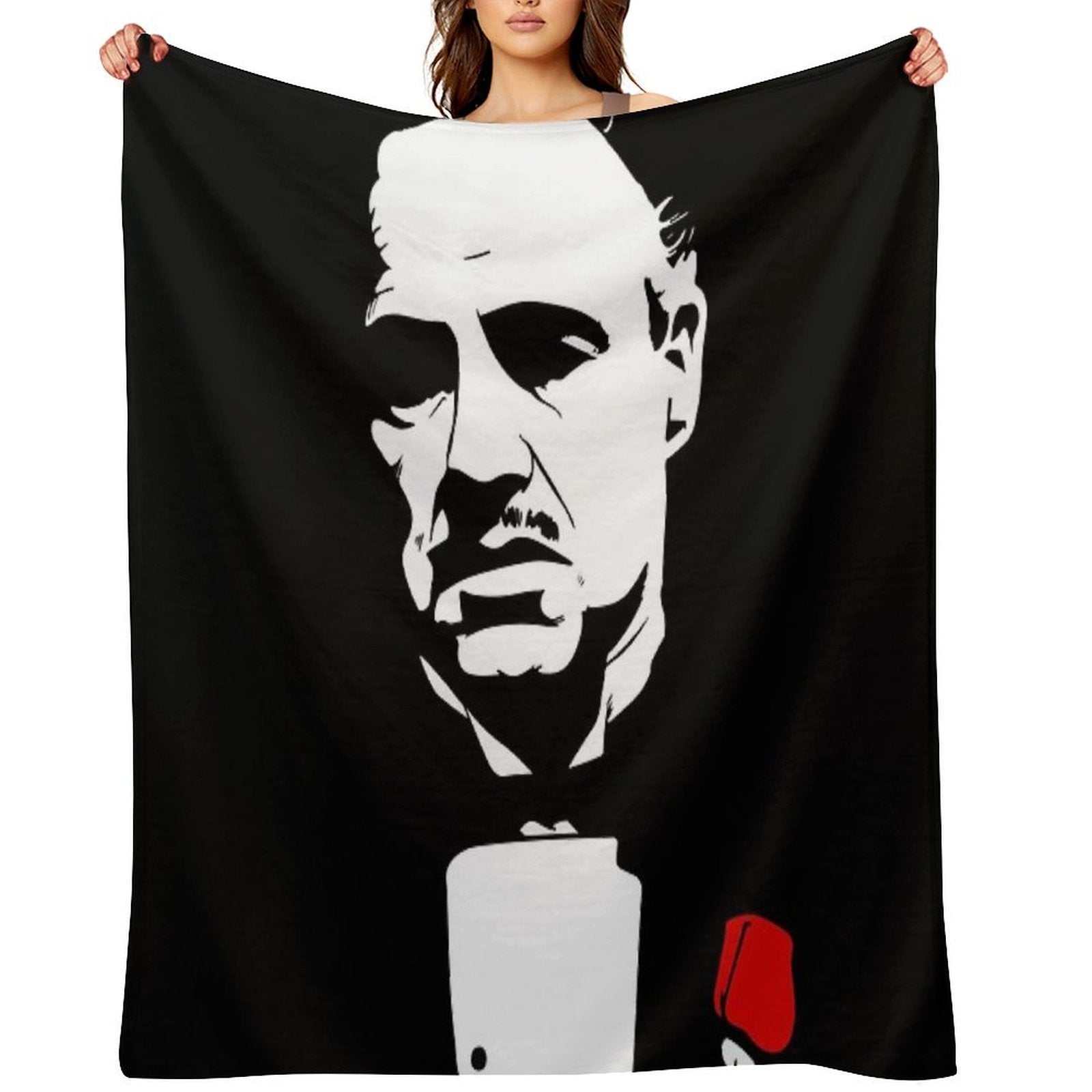 The Godfather Flower Comfort Throw Blanket