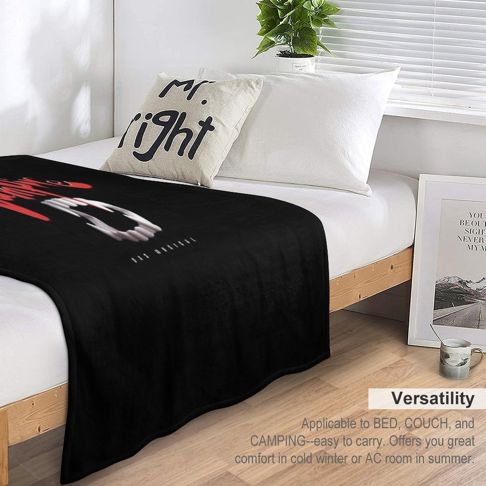Tanz Der Vampire Shrink-resistant Throw Blanket