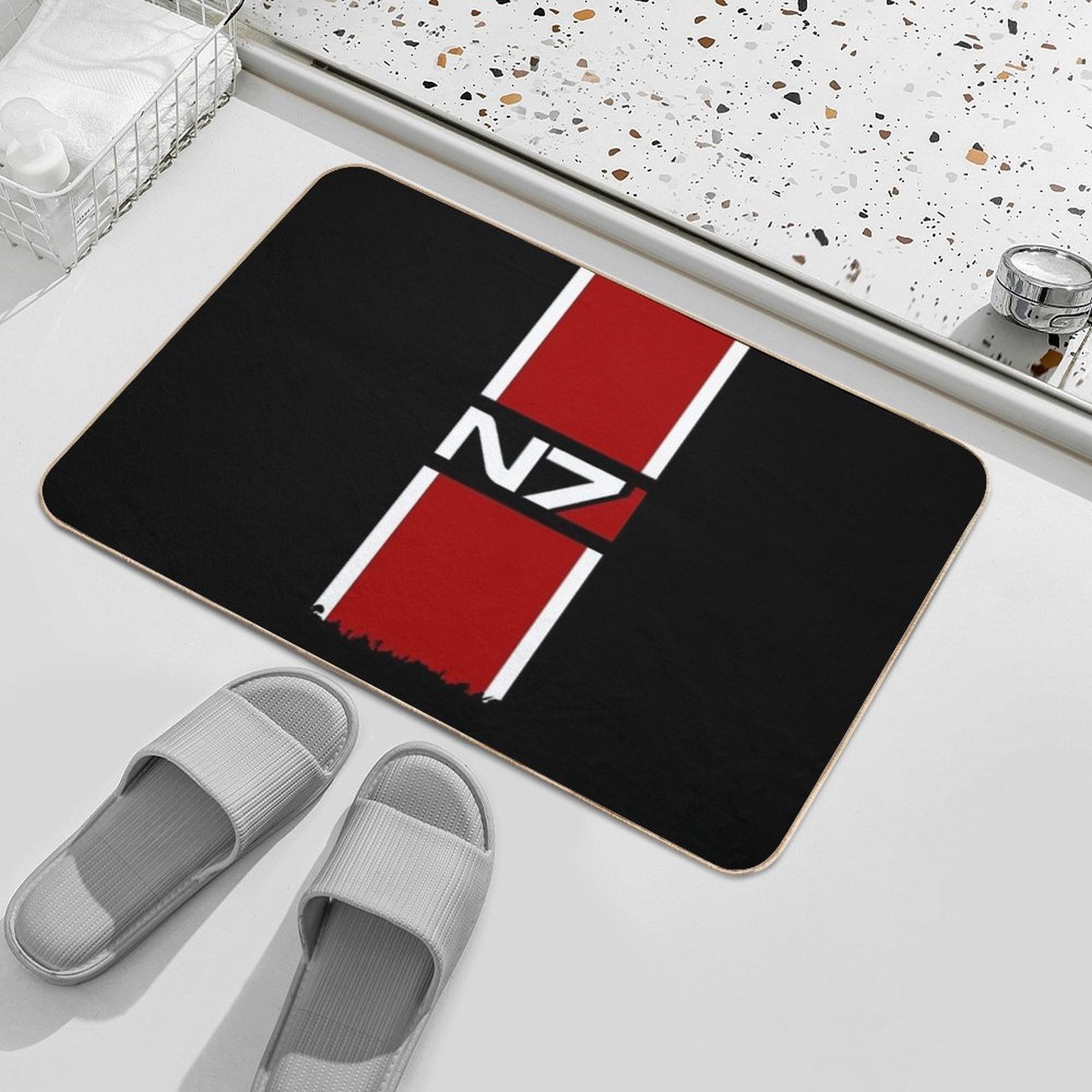 N7  Stain-Proof Bath Mat