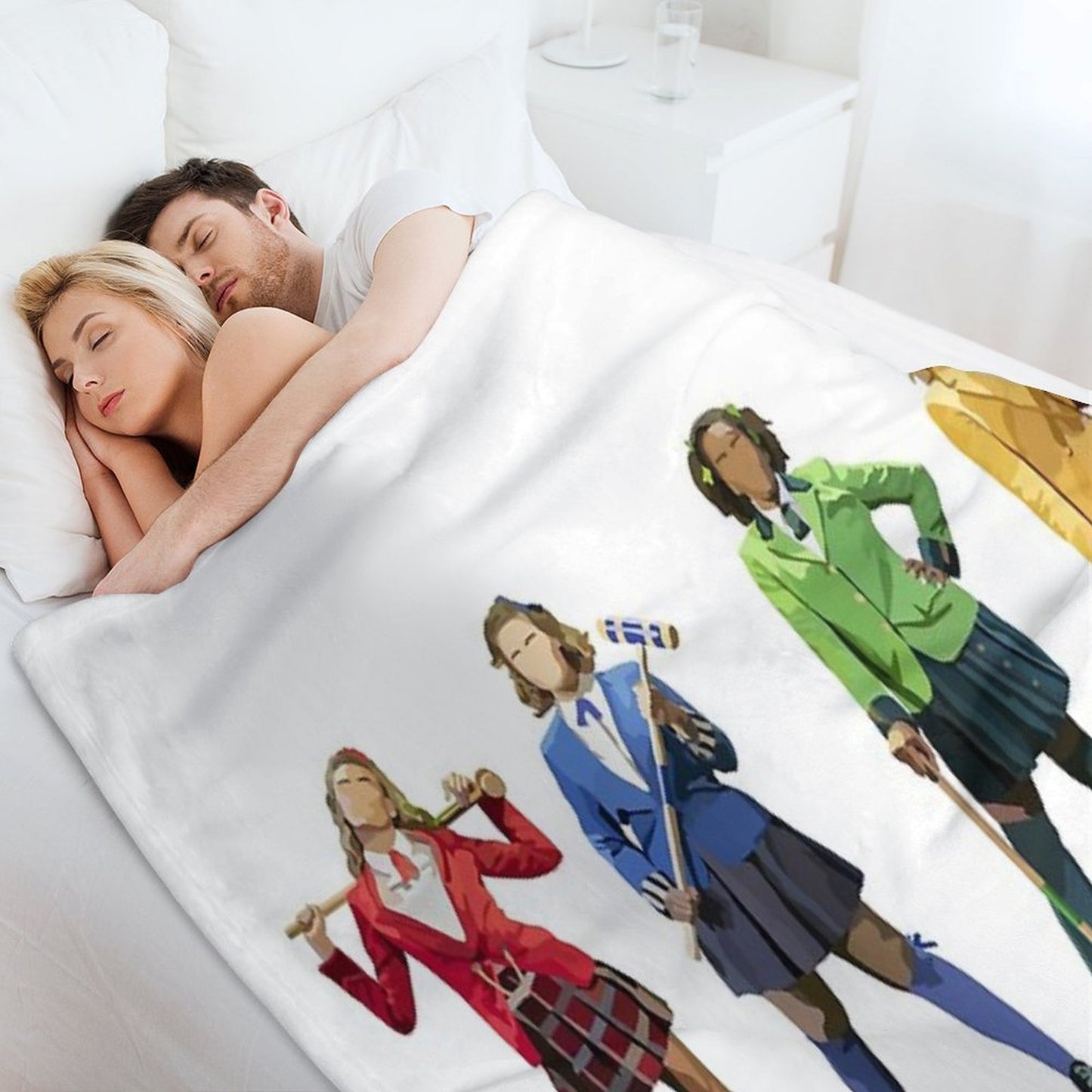Heathers (west End) Shrink-resistant Throw Blanket