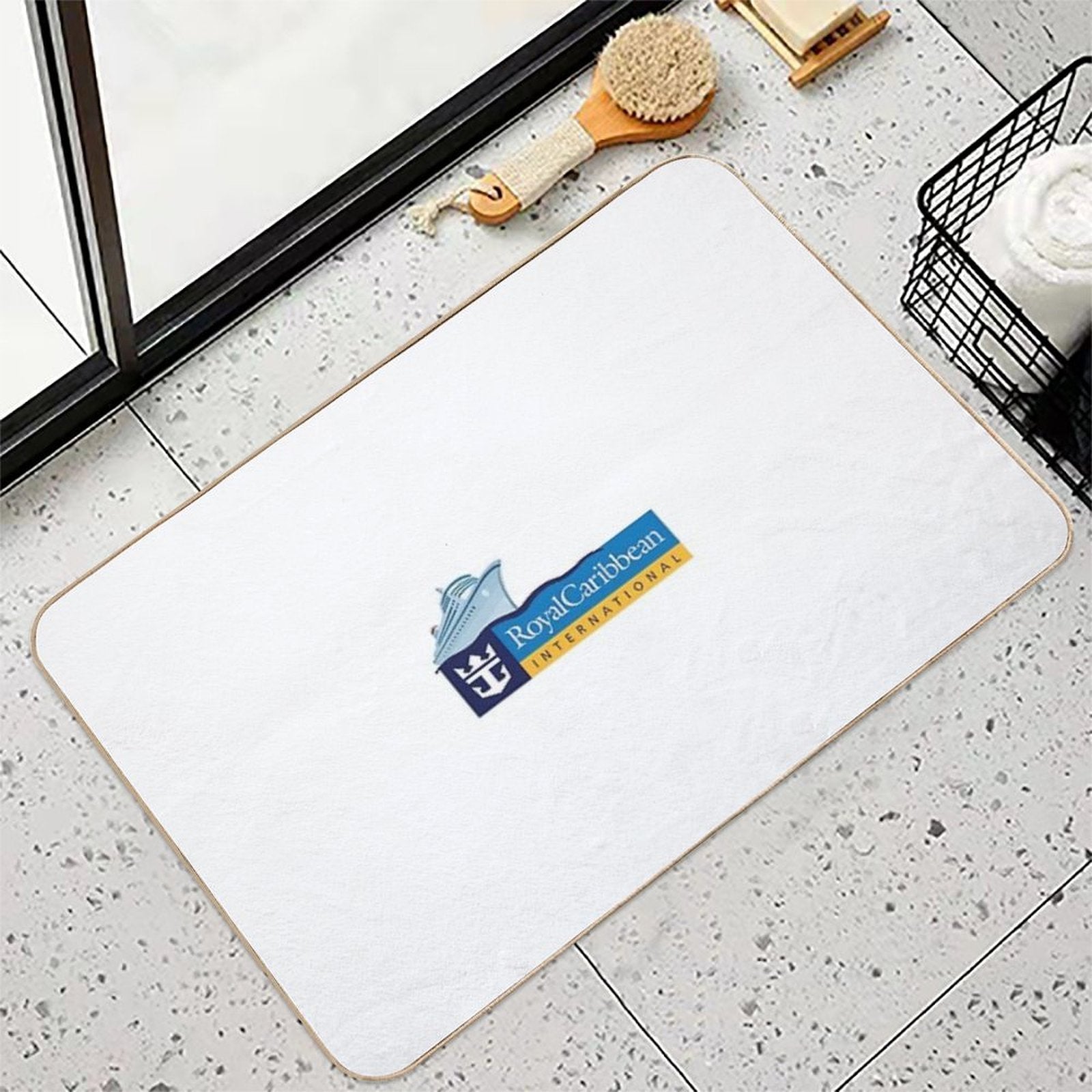 Royal Caribbean Cruise Ship Design  Pet-Safe Bath Mat
