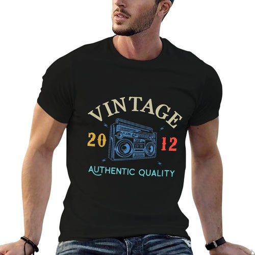 13th Birthday Born 2012 Girl 13 Years Old Boy 13 Birthday  Rolled Sleeves T-Shirt