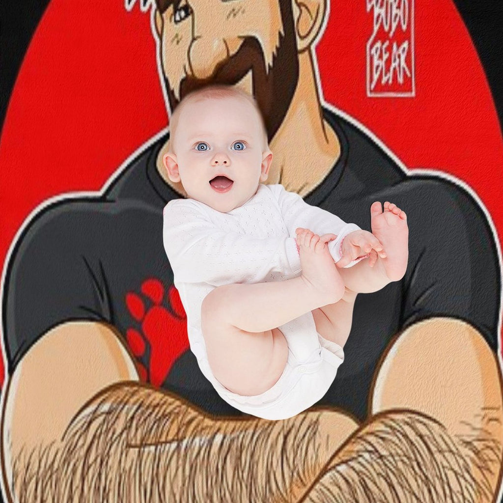 ADAM LIKES CROSSING ARMS Quick-dry Throw Blanket