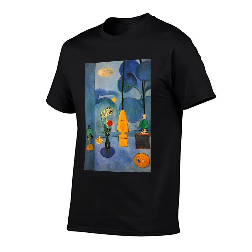 Matisse -- The Blue Window  Summer-ready Fabric T-Shirt