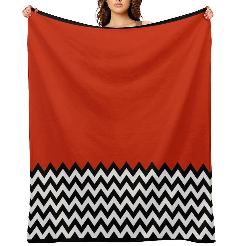Black Lodge (Twin Peaks) Inspired Graphic Compact Throw Blanket