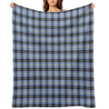 Clan Bell Tartan Anti-pilling Throw Blanket