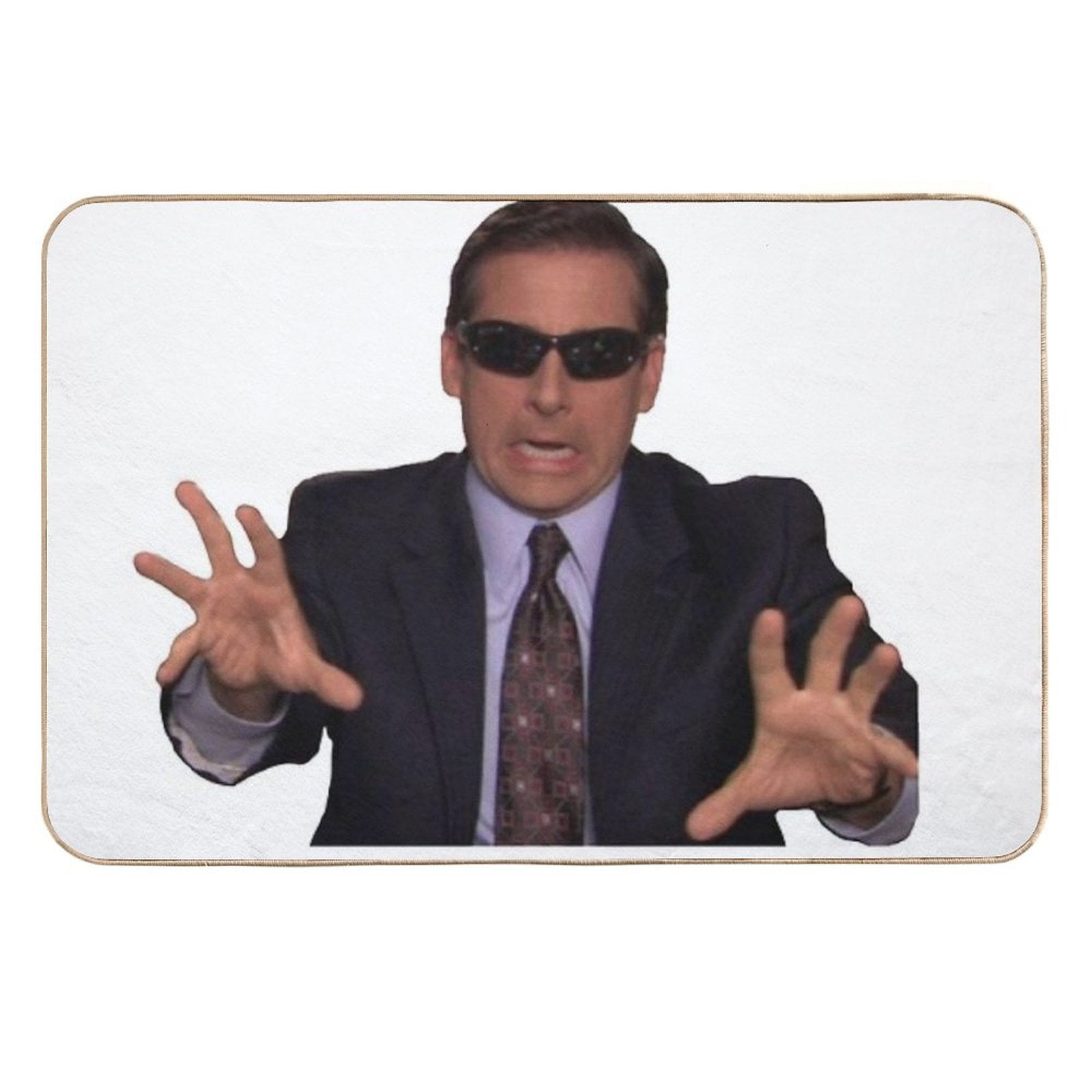 Blind Guy Mcsqueezy - Michael Scott  High-Traffic Bath Mat