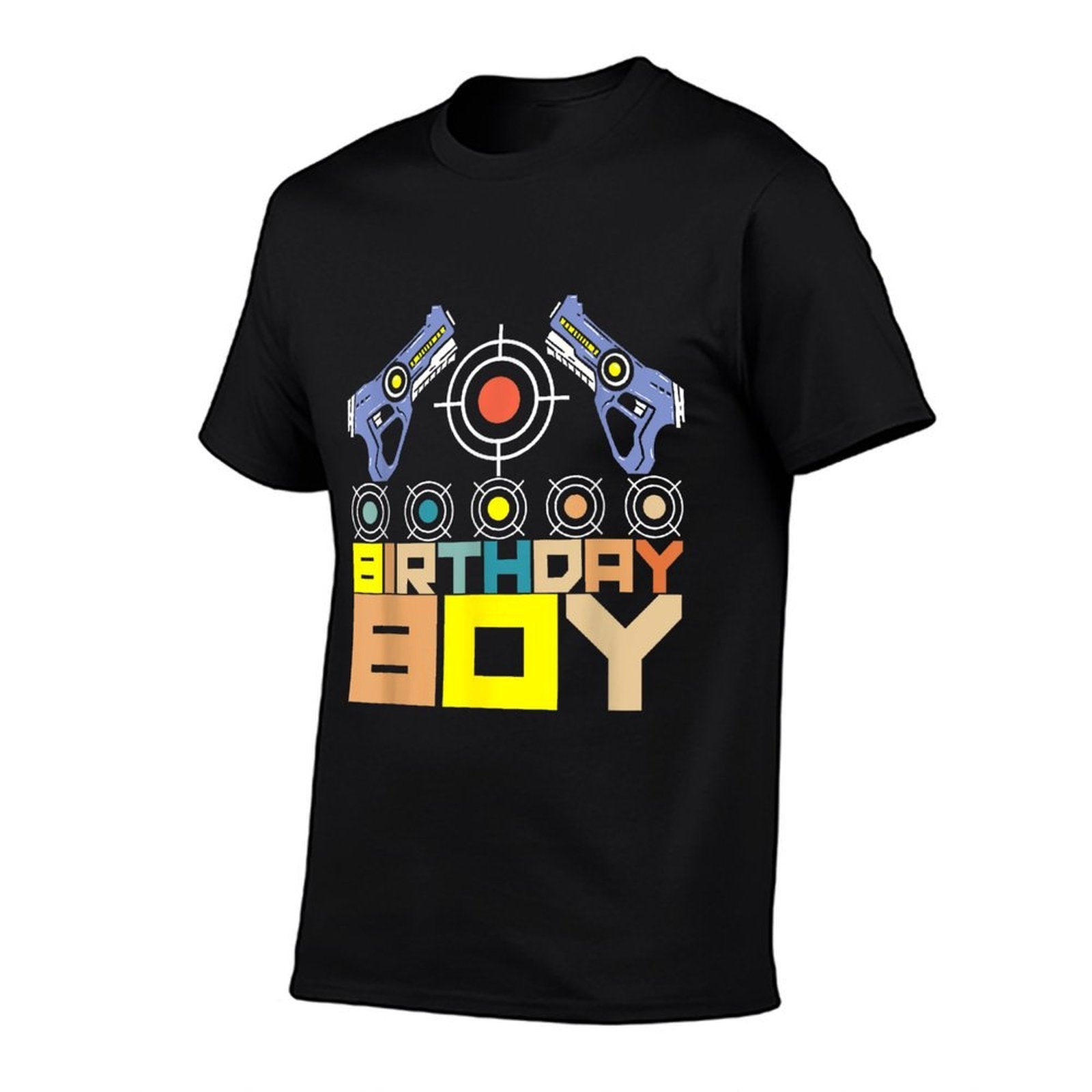 Laser Tag Birthday Boy Party Indoor Lasertag Game Player  Fade-proof Color T-Shirt