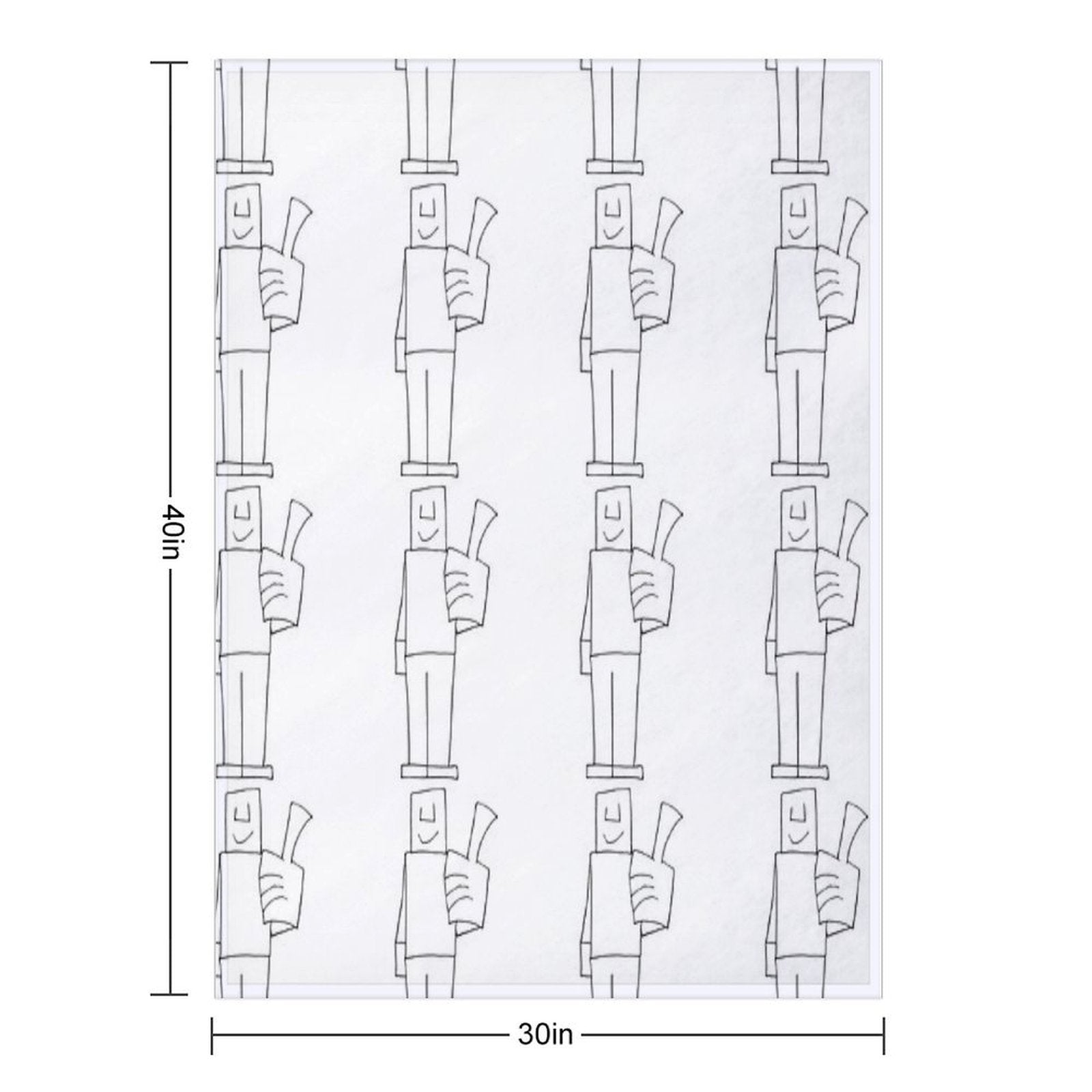 OK! 2 Compact Throw Blanket