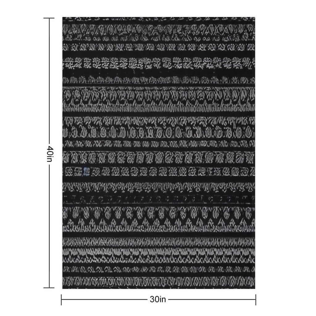 Tyre Marks Pattern Versatility Throw Blanket