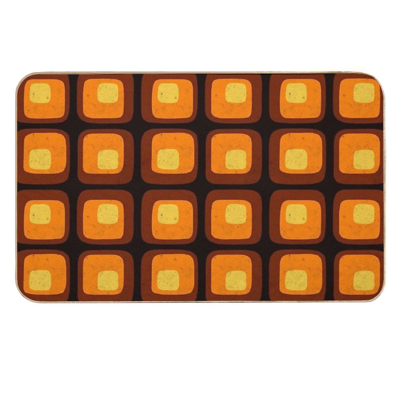 60s Retro Mod  Multi-Purpose Bath Mat