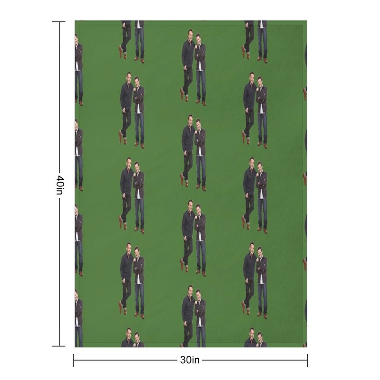 Ant And Dec [1] Durable Throw Blanket