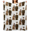 CRASH LANDING ON YOU Plush Throw Blanket