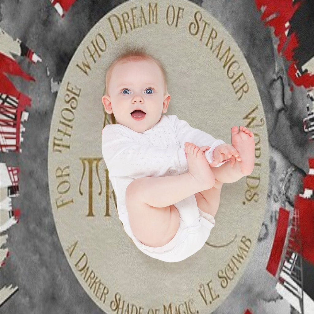 As Travars. For Those Who Dream of Stranger Worlds. A Darker Shade of Magic. Lightweight Throw Blanket
