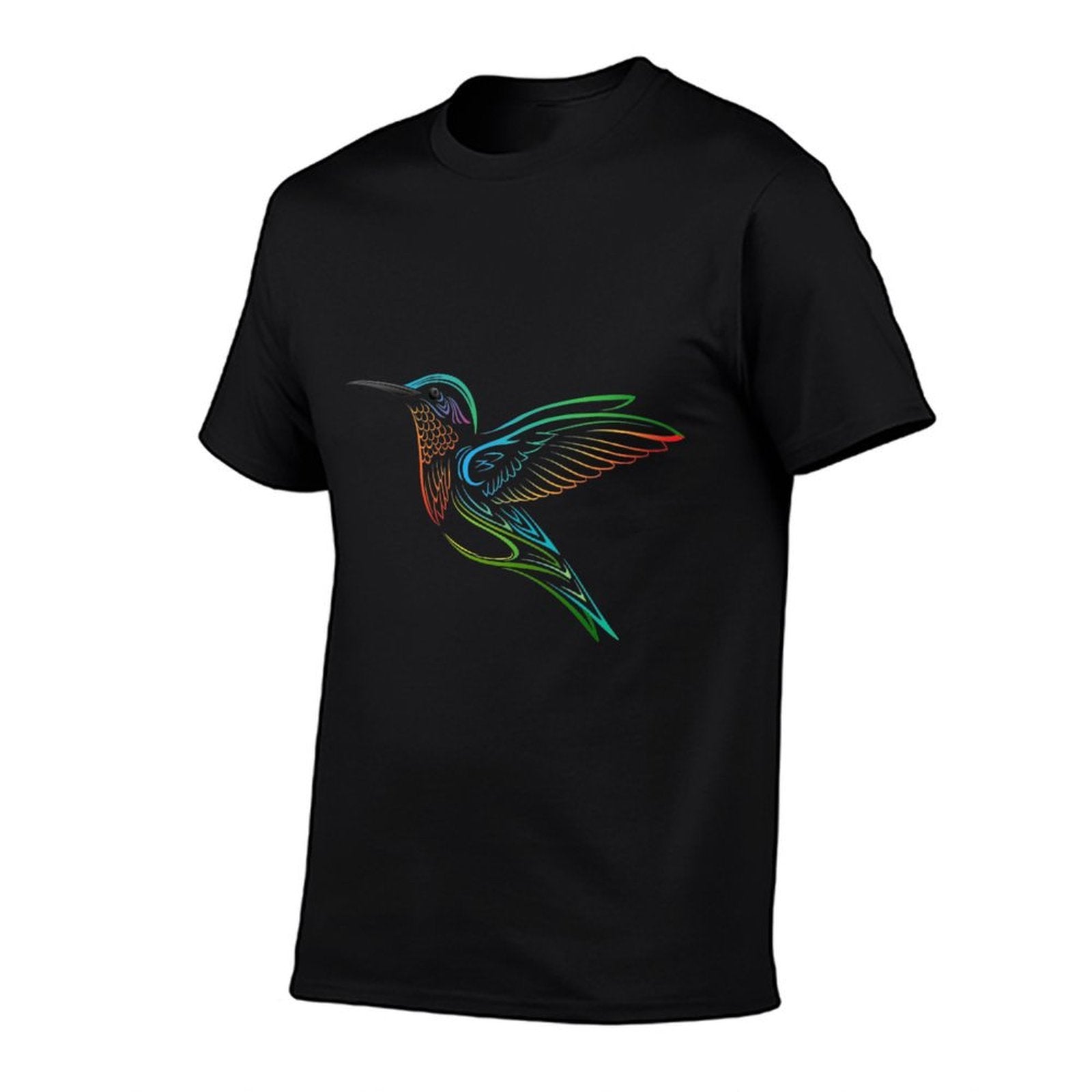 Womens Colibri Mandala Hummingbird  Oversized Silhouette T-Shirt