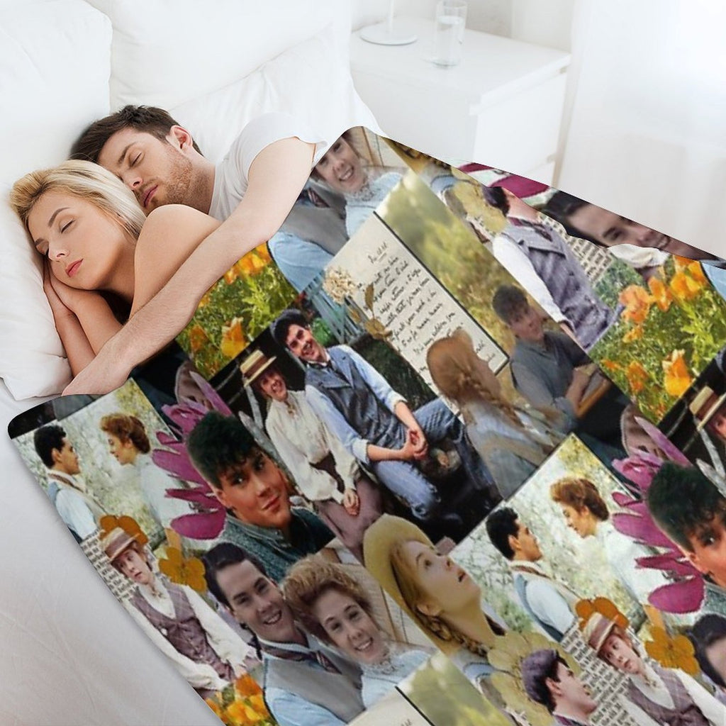 Anne of Green Gables Collage Comfort Throw Blanket