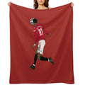 Marcus Rashford Header Shrink-resistant Throw Blanket