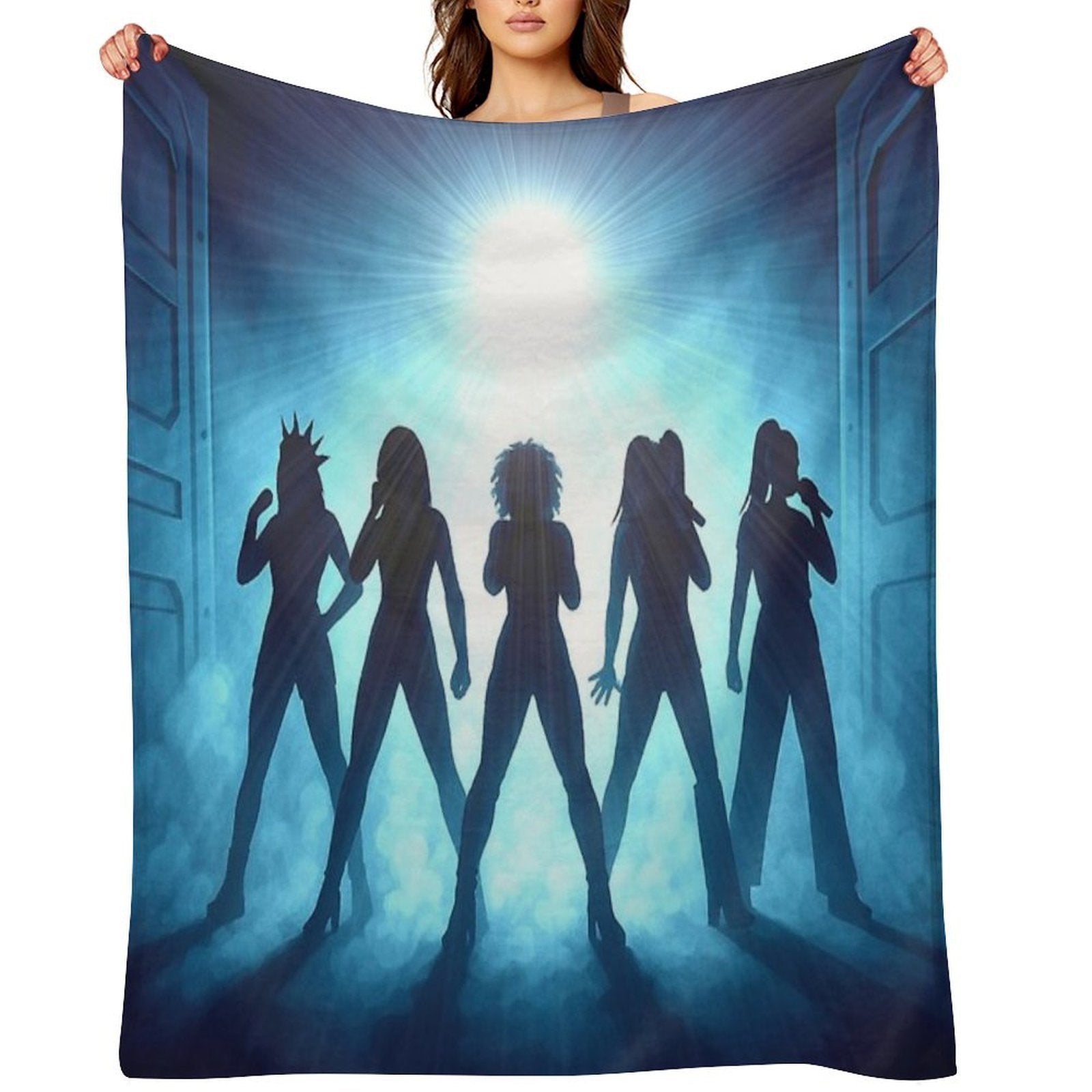 Spice Invaders Anti-pilling Throw Blanket