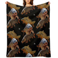 Carp Gang 1 Velvety-soft Throw Blanket