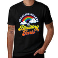 Stealing Hearts  Blasting Farts Funny Rainbow Valentines  Heathered Texture T-Shirt