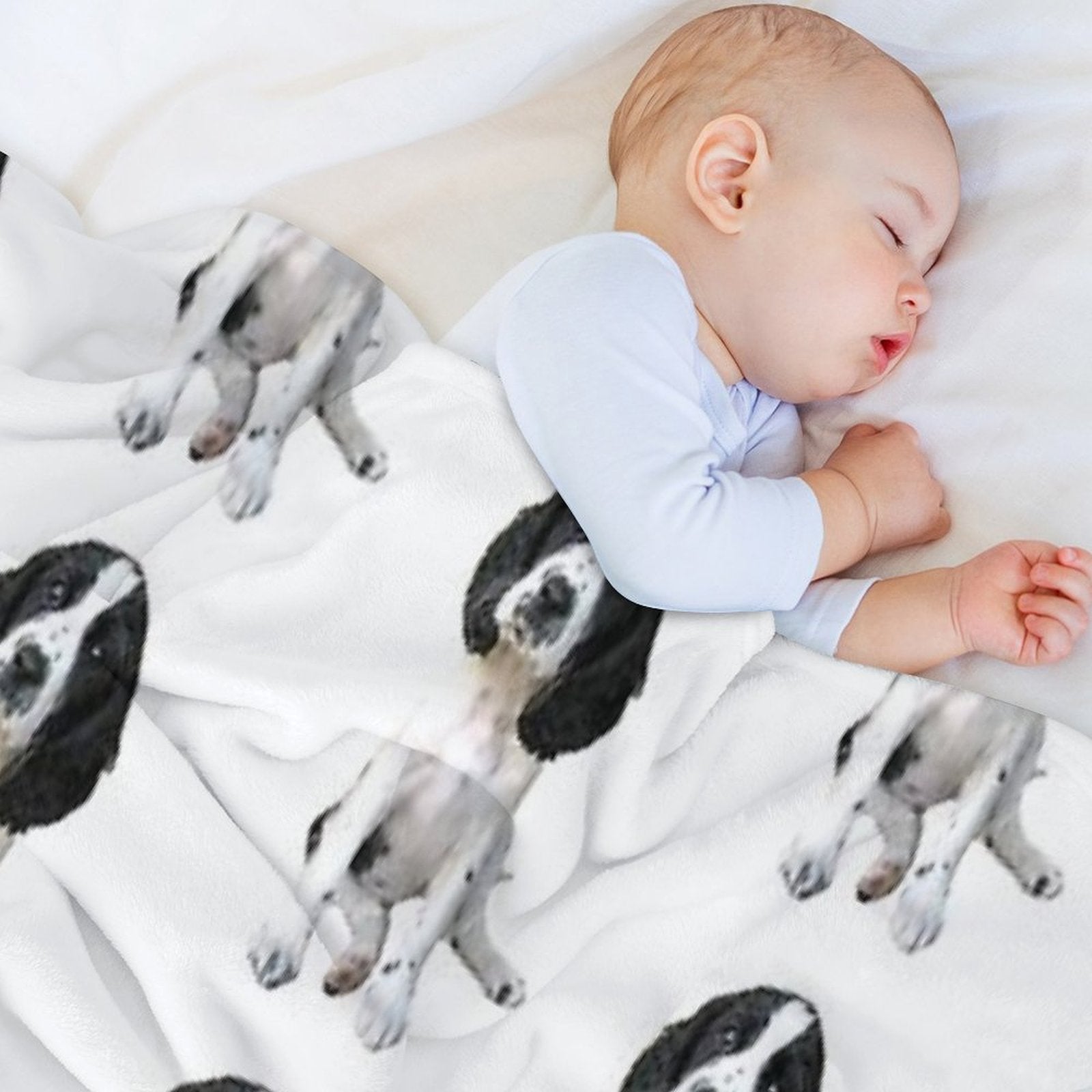 Sprocker Spaniel Multi-functional Throw Blanket