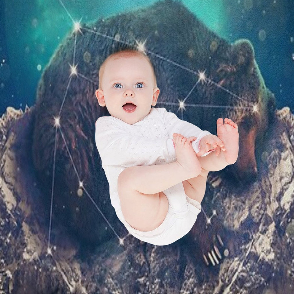 Under The Stars  Ursa Major Versatility Throw Blanket