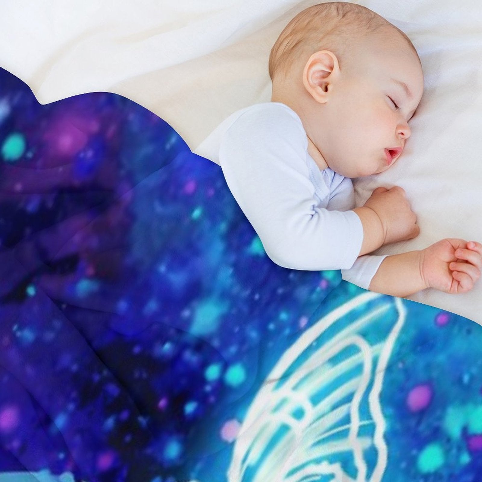 Stitch And Butterfly Velvety-soft Throw Blanket