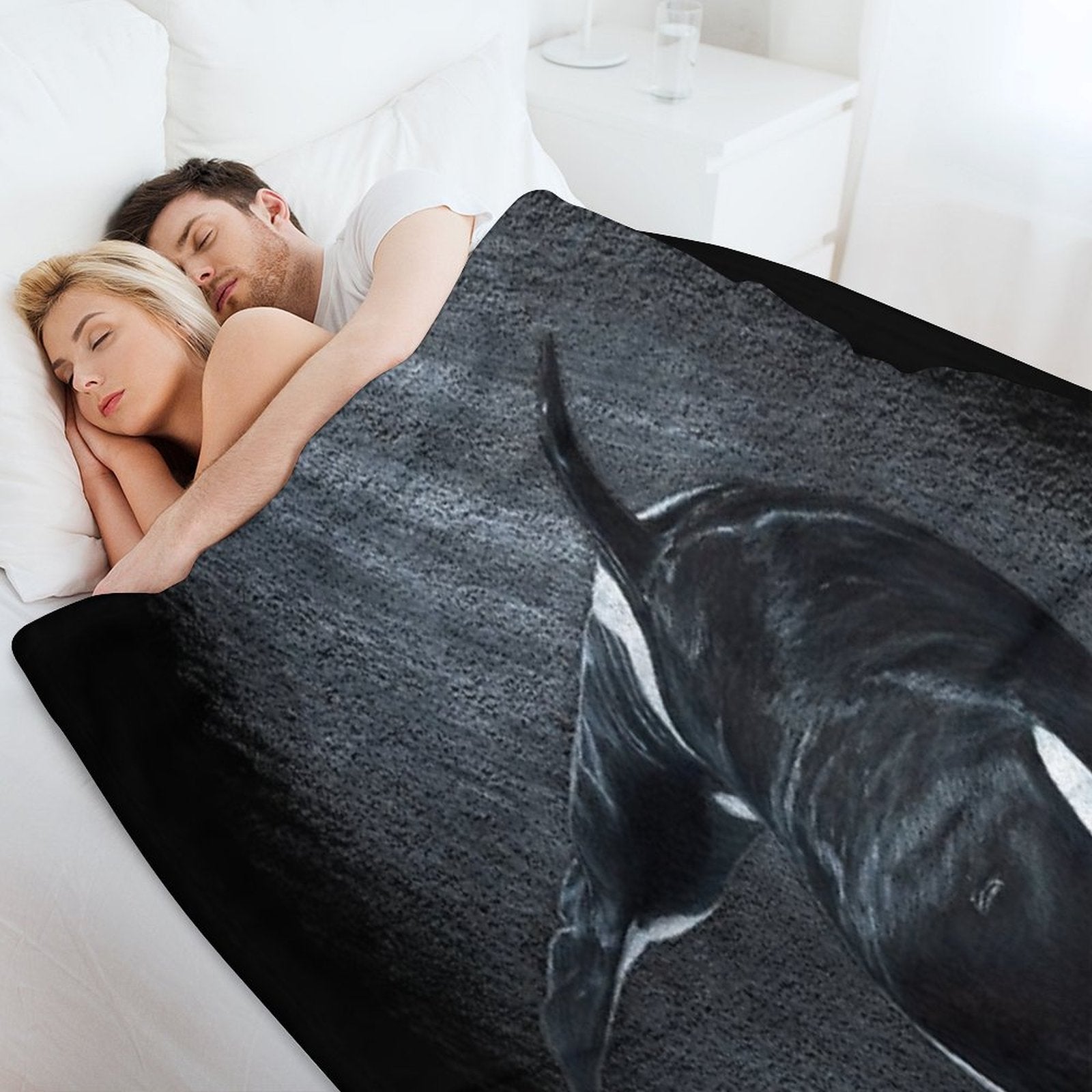White Whale - Orca Quick-dry Throw Blanket