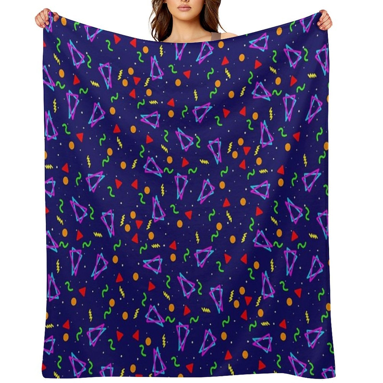 Arcade Carpet Easy Care Throw Blanket