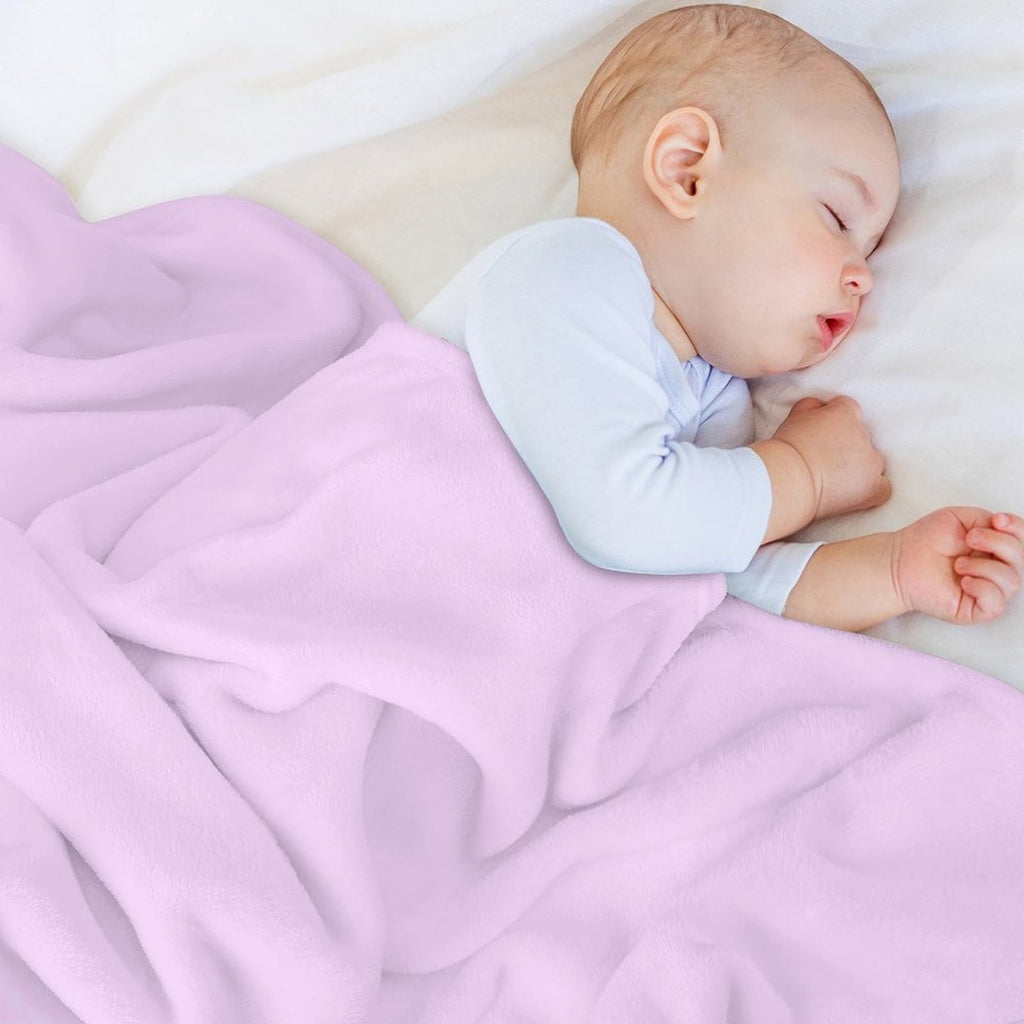 Play SAGO Mini Pink Velvety-soft Throw Blanket