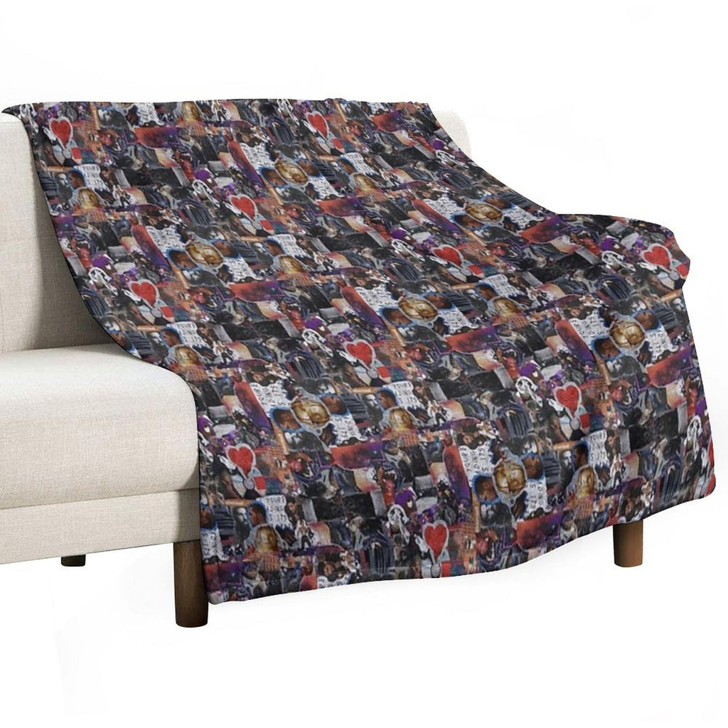 Fashion Artwork Album Compact Throw Blanket