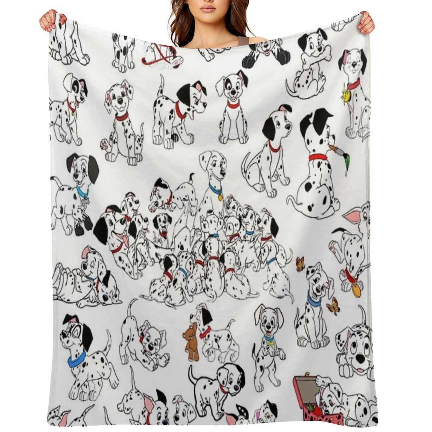 101 Dalmatians Quick-dry Throw Blanket