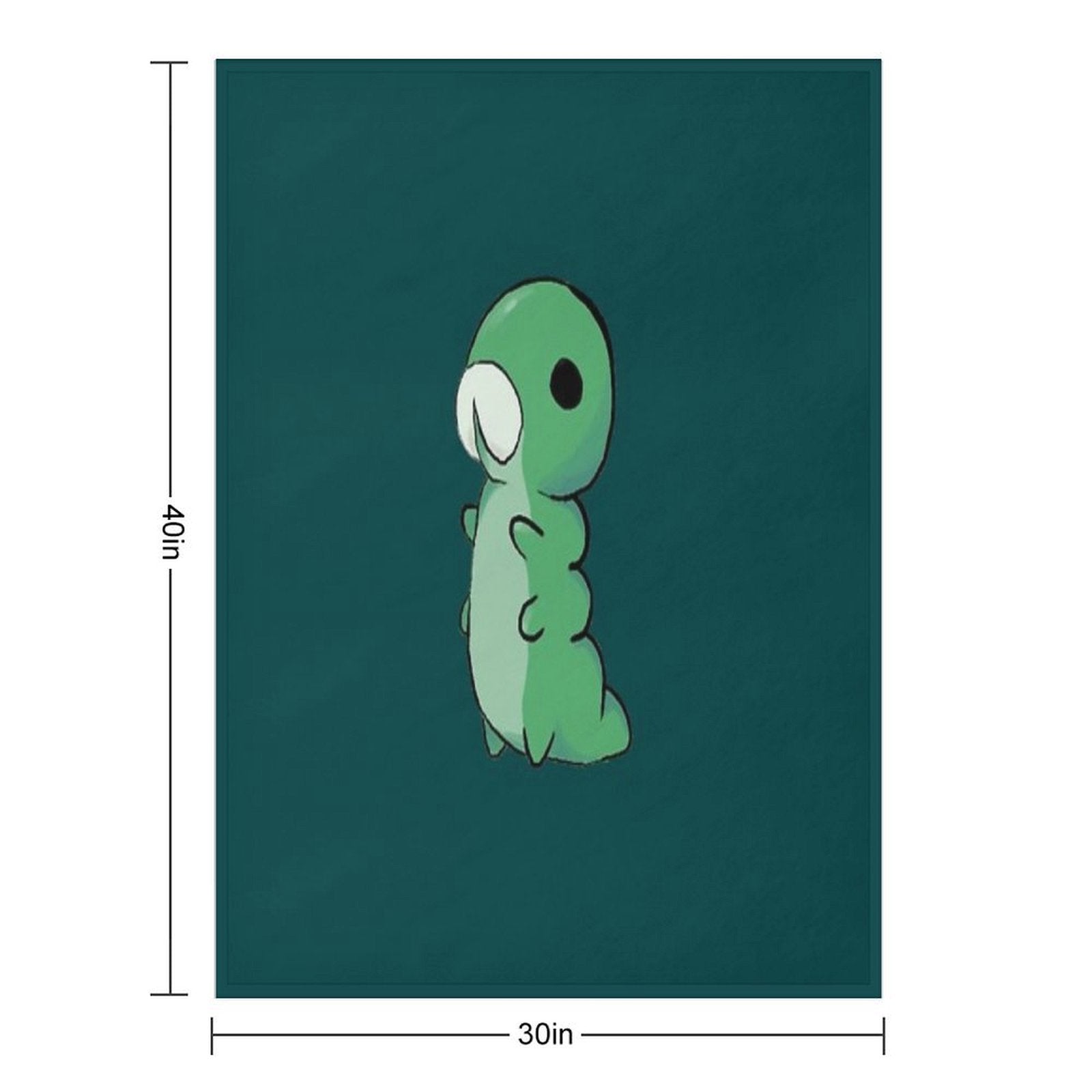 HOLLOW KNIGHT Grub Compact Throw Blanket