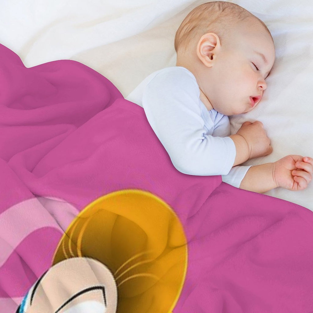 Divinely Pink All-season Throw Blanket