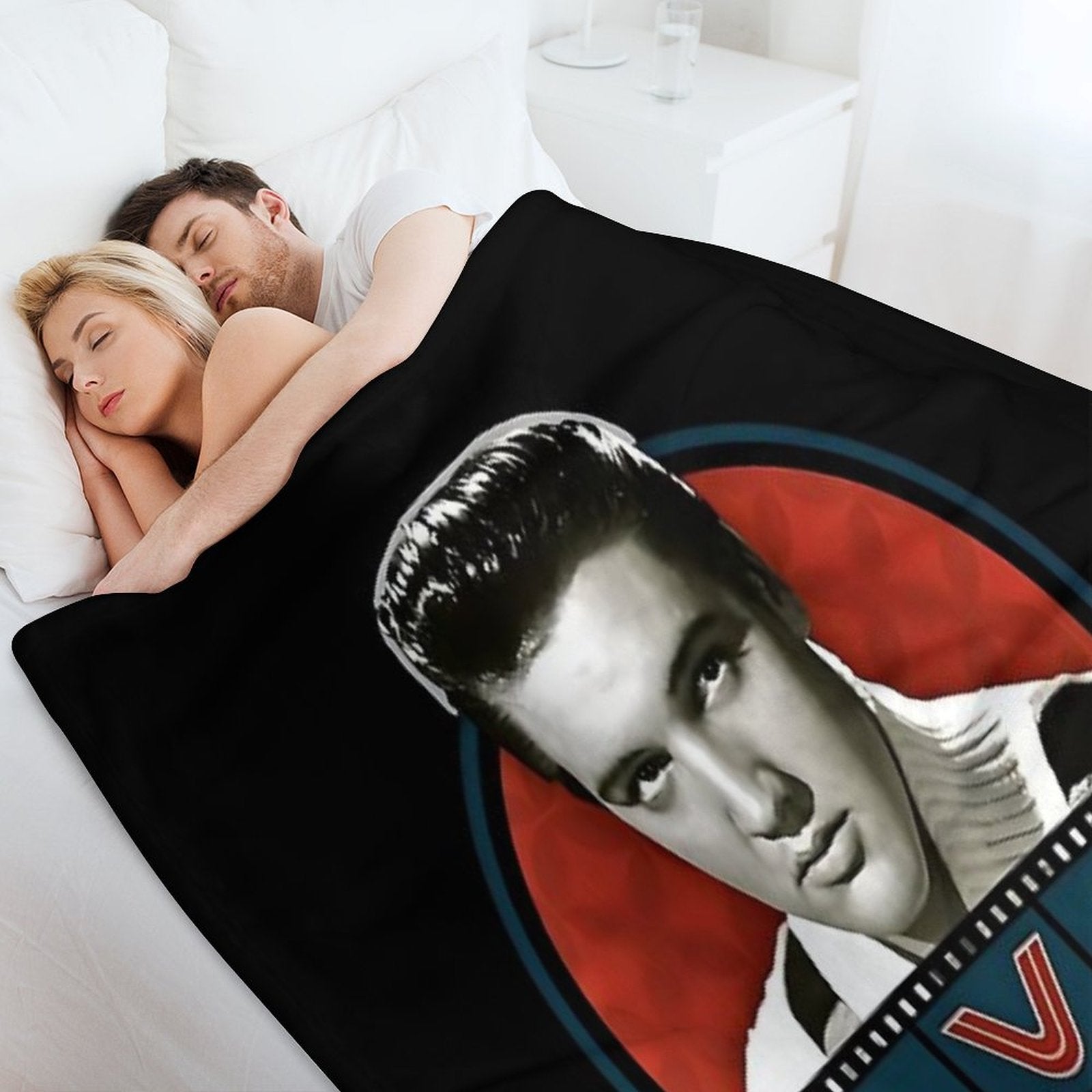 Bright Moonelvis Presley Elvis Presley Elvis Presley Elvis Presley, Elvis Presley Elvis Presley Elvis Presley Compact Throw Blanket