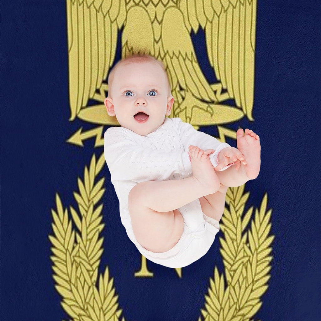 Emblème De Napoléon Bonaparte Compact Throw Blanket