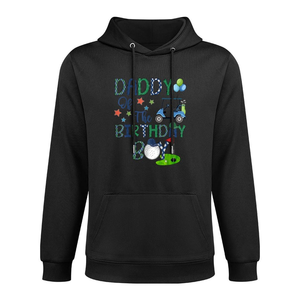 Daddy Of The Birthday Boy Hole In One Golf Lover Customizable Surface Hoodie